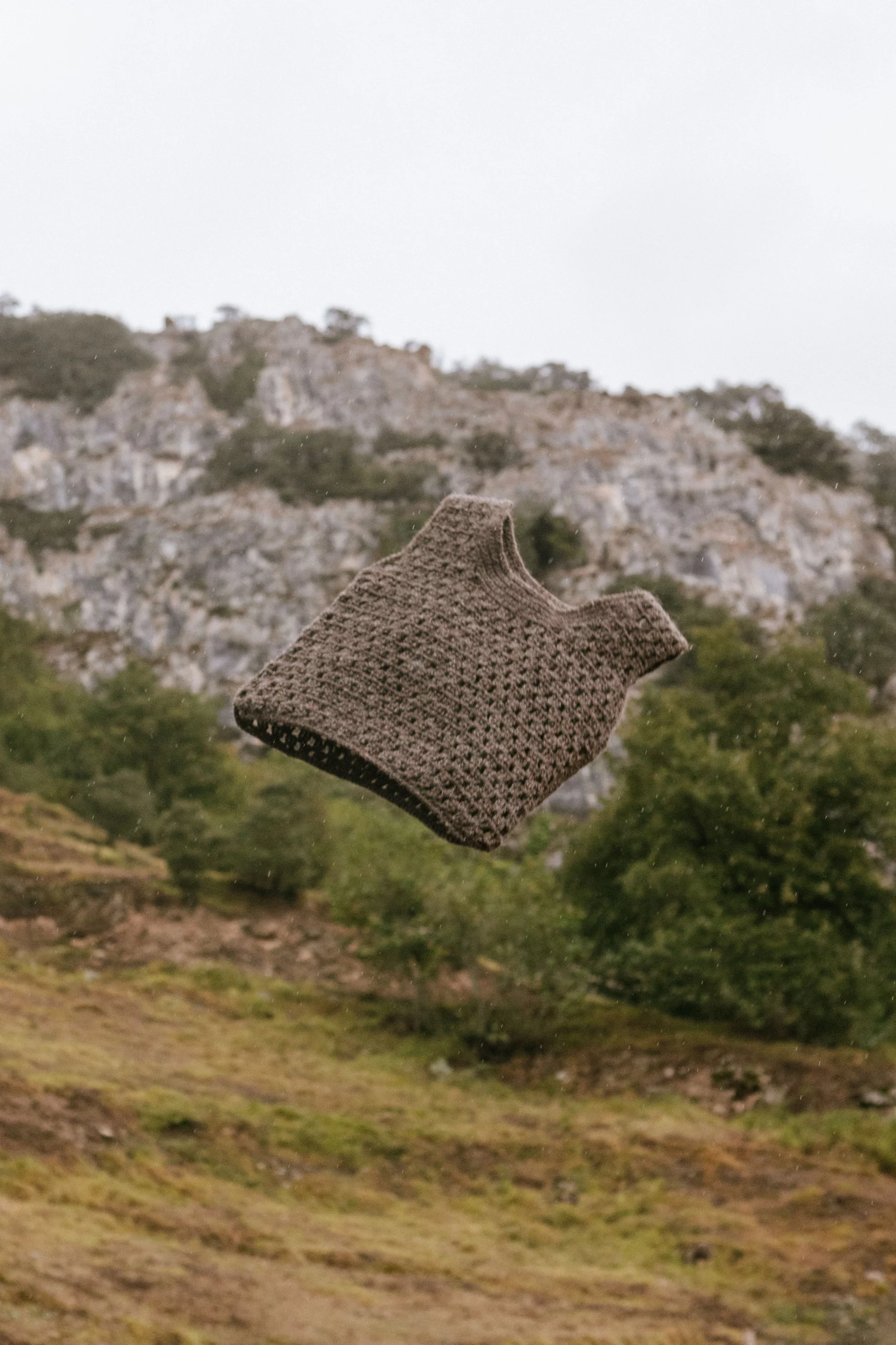 chaleco lana xalda gris chaleco lana xalda gris ganchillo