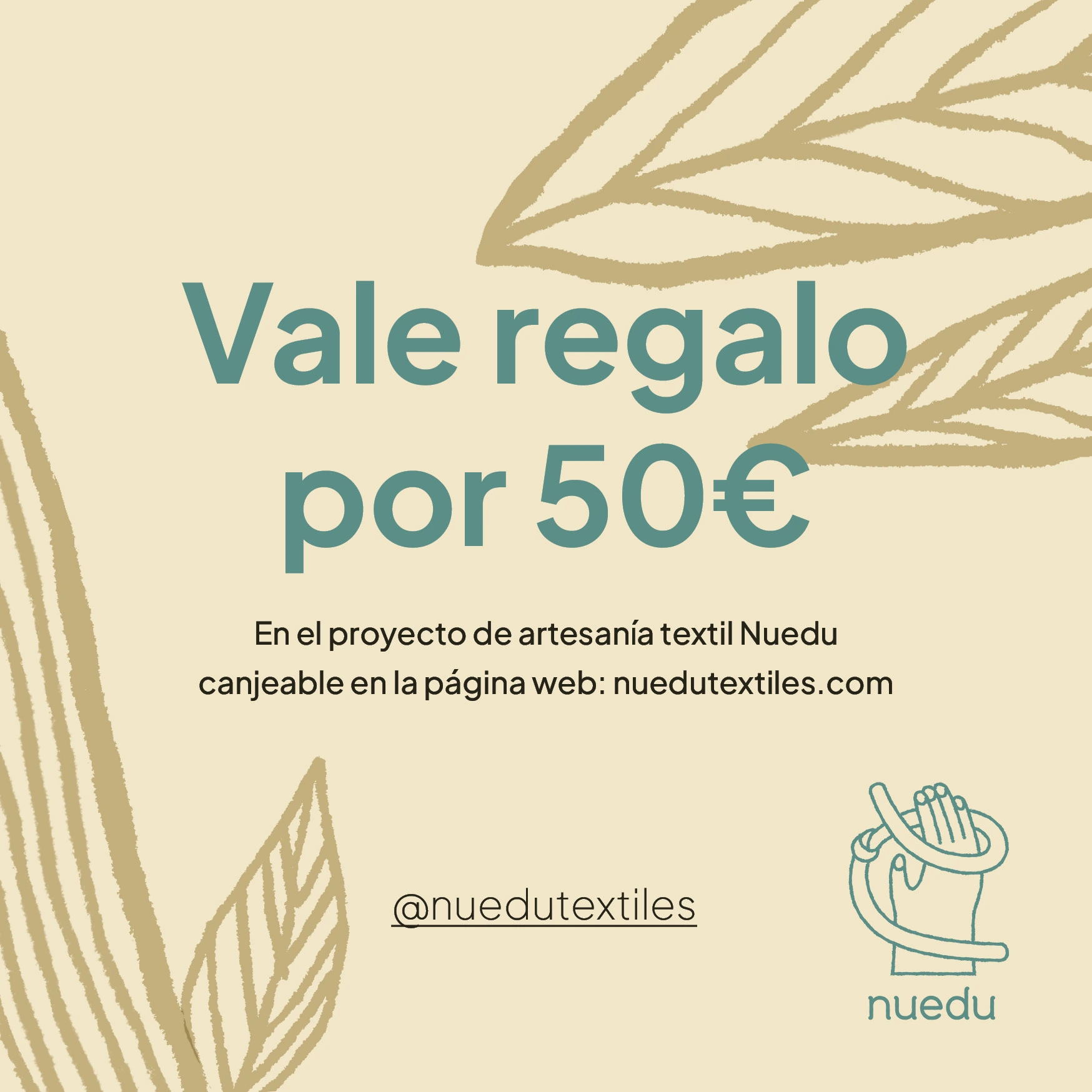 nuedu vale regalo 50